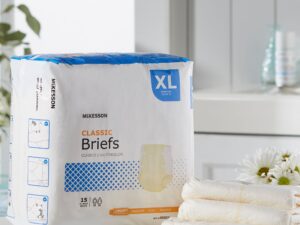 McKesson Classic Light Absorbency Incontinence Brief, Extra Large - Image 8