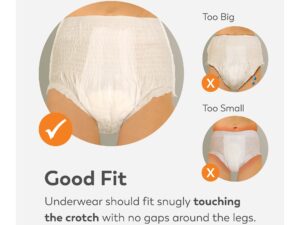 Tranquility Premium OverNight Disposable Absorbent Underwear, Large - Image 4