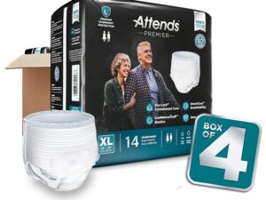 Attends? Premier Underwear, Heavy Absorbency, X-Large, 58 ? 68 Inch Waist/Hip - Image 7