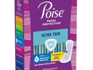 Poise? Ultra Thin Moderate Bladder Control Pad, Regular Length - Image 1
