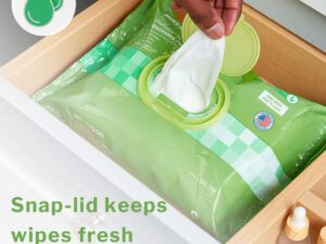 McKesson Flushable* Wet Wipes - Scented, 96 Wet Wipes per Pack - Image 4