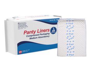 Dynarex? Medium Absorbency Bladder Control Pad, 6 x 17 Inch - Image 1