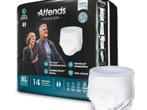 Attends? Premier Underwear, Heavy Absorbency, X-Large, 58 ? 68 Inch Waist/Hip - Image 2