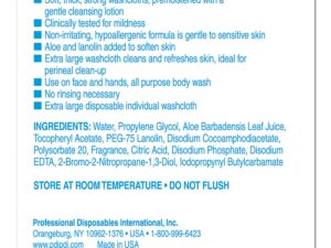 Hygea? Scented Multi-Purpose Skin Cleansing Towelette, Individual Packet - Image 3