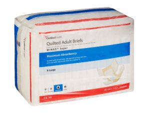 Wings? Super Quilted Maximum Absorbency Incontinence Brief, Extra Large - Image 3