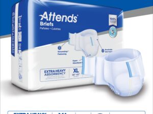 Attends? Extra Heavy Absorbency Briefs, Extra Large - Image 9