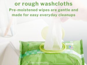 McKesson Flushable* Wet Wipes - Scented, 96 Wet Wipes per Pack - Image 7