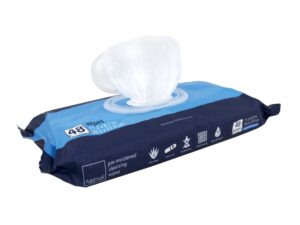 Abena? Scented Pre-Moistened Cleansing Wipes, Soft Pack - Image 1