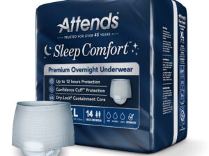 Attends? Sleep Comfort Premium Overnight Underwear, Extra Large, 58 ? 68 Inches - Image 2