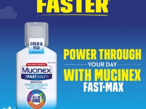 Mucinex? Fast-Max? Cold & Flu Cold and Cough Relief, 6-ounce Bottle - Image 4