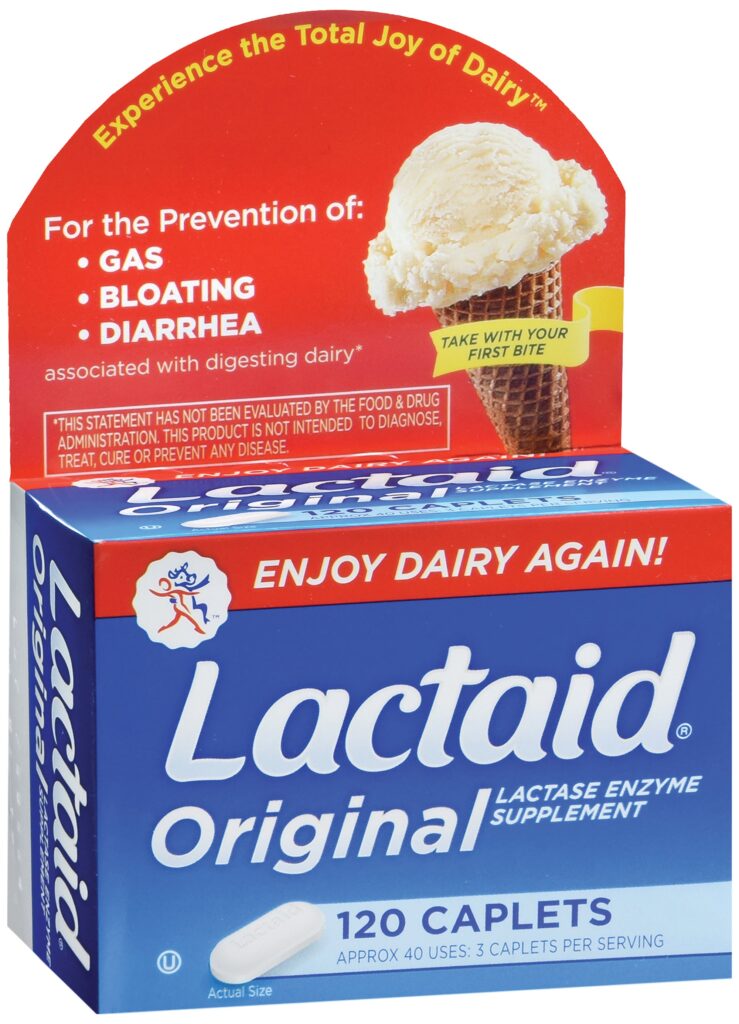 Lactaid? Original Lactase Enzyme Dietary Supplement