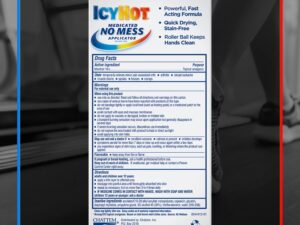 Icy Hot Original No Mess Applicator Pain Relief Roll-On - Image 2