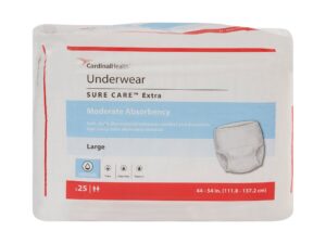 Sure Care? Extra Moderate Absorbency Incontinence Underwear, Large - Image 5