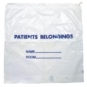 Dukal? Patient Belongings Bag, Clear - Image 1