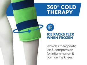 Polar Ice? Cold Pack with Wrap for Knee, Standard Size - Image 6