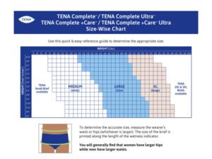 Tena Complete + Care Ultra? Incontinence Brief, Moderate Absorbency, 3X/4X-Large - Image 4