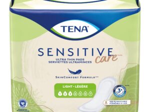 Tena Sensitive Care? Ultra Thin Light Regular Bladder Control Pad, 9-Inch Length - Image 1