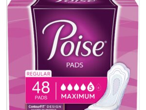 Poise? Maximum Absorbency Bladder Control Pad, Regular Length - Image 1