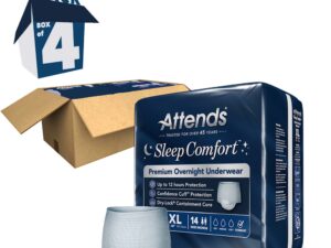 Attends? Sleep Comfort Premium Overnight Underwear, Extra Large, 58 ? 68 Inches - Image 10