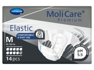 MoliCare? Premium Elastic 10 Drop Absorbency Incontinence Briefs, Medium - Image 3