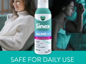 Sinex Saline Ultra Fine Nasal Mist Moisturizing with Aloe - Image 4