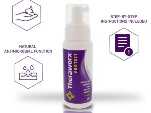 Theraworx? Rinse-Free Foaming Body Wash 8 oz. - Image 4