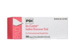 Io-Gone Iodine Removal Wipe, 3 x 6.6 centimeters - Image 2