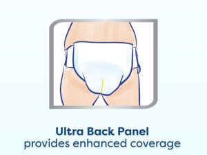 Tena? Dry Comfort? Briefs with Curvdefence?, Medium, 32 ? 44 Inch, Five Drops - Image 6