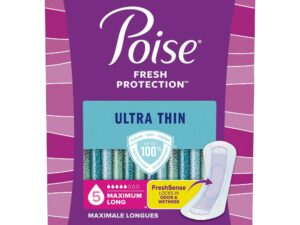 Poise? Fresh Protection? Ultra Thin Pads, Maximum Long - Image 3